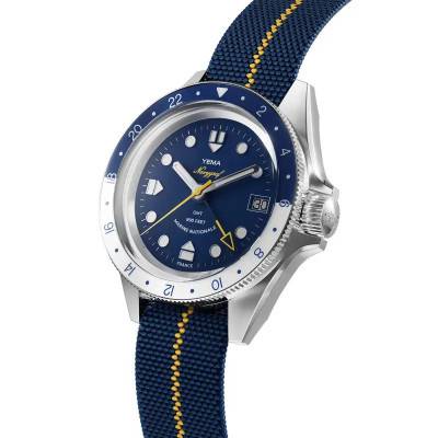 Montre Navygraf Marine Nationale GMT YNAV23MN-AMS - Yema