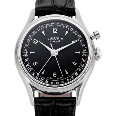 Cricket Tradition Black 36mm Watch 100169A05.BAL301 - Vulcain