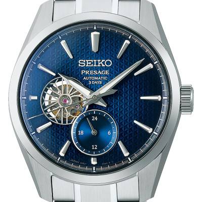 Montre Presage Automatique Homme Bleue SPB417J1 - Seiko