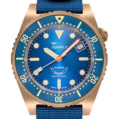 Bronze 1521 Watch 1521BRONBL.NB20 - Squale