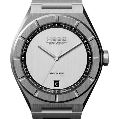 Montre H2 Silver + Silver Bracelet Acier - H992