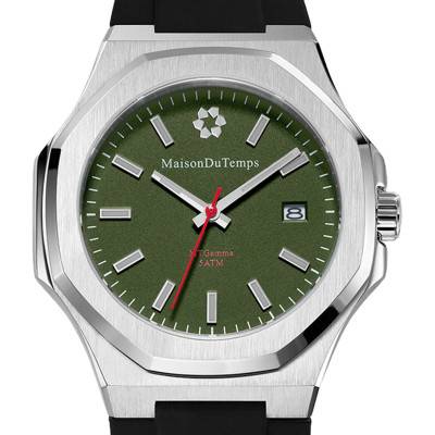 Montre MTGamma Kaki / Noir - Maison du Temps