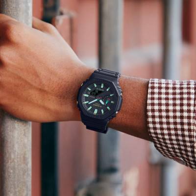 Capsule Teal & Brown Watch GA-2100RC-1AER - Casio G-Shock
