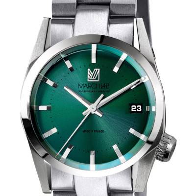 Montre AM69 Electric Forest Stainless Steel - March LAB