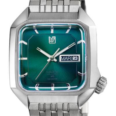 Montre AM2 Electric Forest Stainless Steel - March LAB