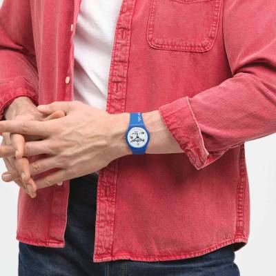 All About Dad SO29Z704 wall clock - Swatch