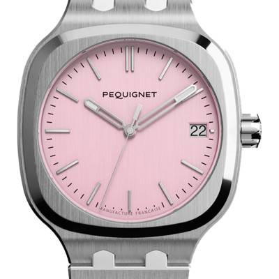 Pequignet Rose Gold Concorde wall clock 36mm 9046483 - Pequignet