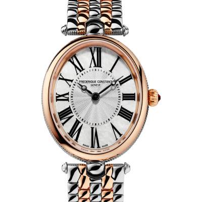 Classics Art Deco Oval FC-200MPW2V2B wall clock - Frédérique Constant