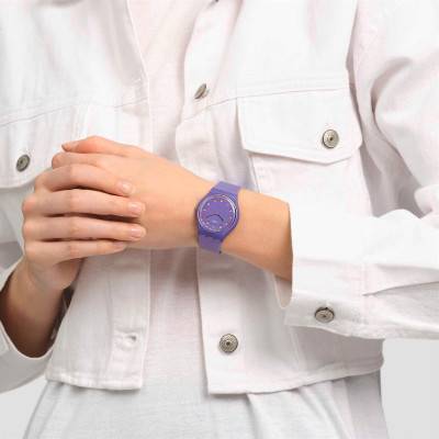 Perfect Plum Watch SO31V100 - Swatch
