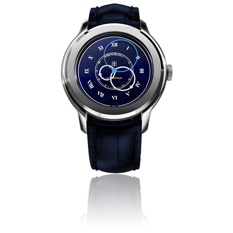 Montre Vitruve Origine Bleu B03 ORI B Black Beaubleu Ocarat