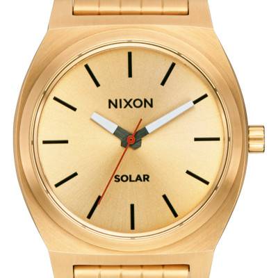Montre Time Teller Solar All Gold / Black A1369 510-00 - NIXON