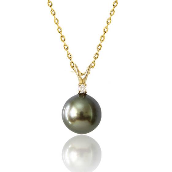 Perle blanche ronde lune certifiée naturelle 13,40 ct mer du Sud