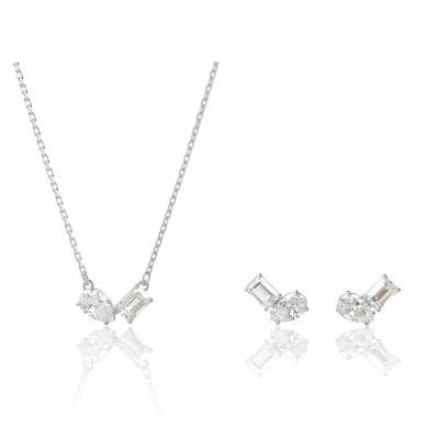 Collier Attract Rose, Métal & Cristal - 5510698 - Swarovski - Ocarat