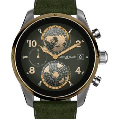 Montre Digitale Smartwatch Montblanc Summit 3 - Titane Bicolore 131798 - Montblanc