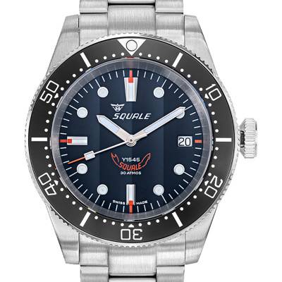 1545 Black Bracelet 1545BKBKC.AC Watch - Squale