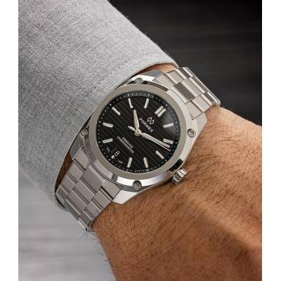 Black Essence 39mm Watch 0333.1.6621 - Formex