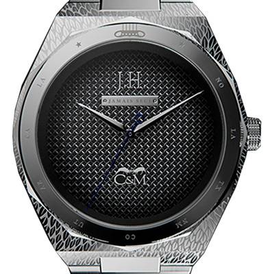 Montre Johnny Hallyday Jamais Seul Automatique Argentée Edition Limitée - Col&MacArthur