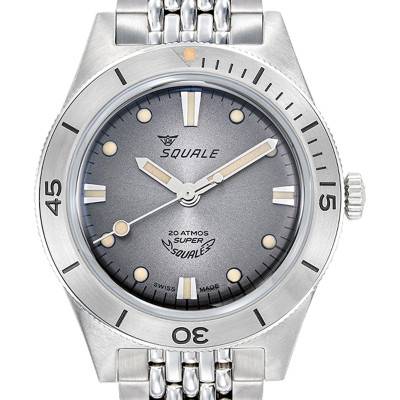 Montre Super-Squale Sunray Grey Bracelet SUPERSSG.AC - Squale