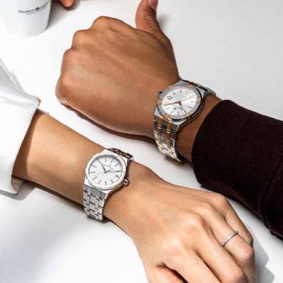 Montre Aikon Quartz Date 35mm AI1106-SS002-150-1 - Maurice Lacroix