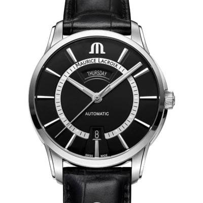 Montre Pontos Day Date 41 mm PT6358-SS001-332-2 - Maurice Lacroix