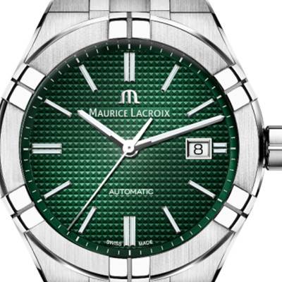 Aikon Automatic Date Men's Watch 42mm AI6008-SS002-630-1 - Maurice Lacroix
