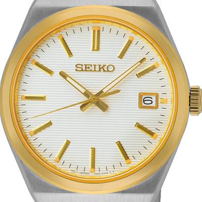 Two-Tone Men's Classic Quartz Watch SUR558P1 - Seiko