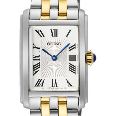 Two-Tone Women's Classic Quartz Watch SWR087P1 - Seiko
