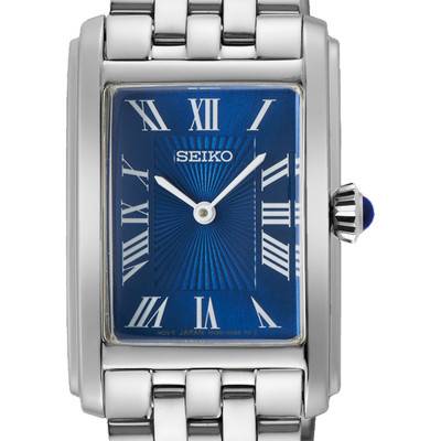 Montre Classique Quartz Dame Bleue SWR085P1 - Seiko