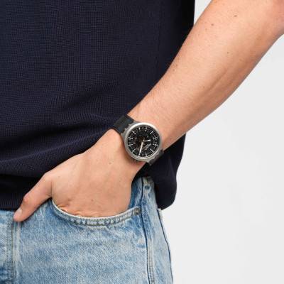 Big Bold Irony Dark Irony Watch SB07S105 - Swatch