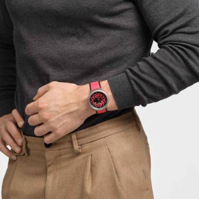 Big Bold Irony Red Juicy SB07S110 Watch - Swatch