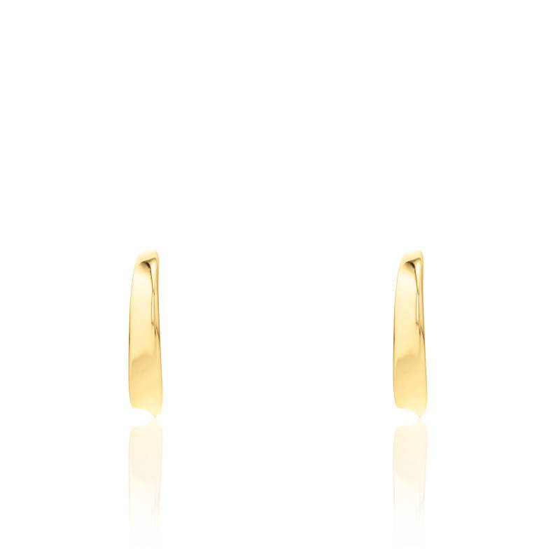 Créoles 3 Rangées Diamètre 3,5 Cm Acier Inoxydable Doré/argenté - Dormeuses, Qualité