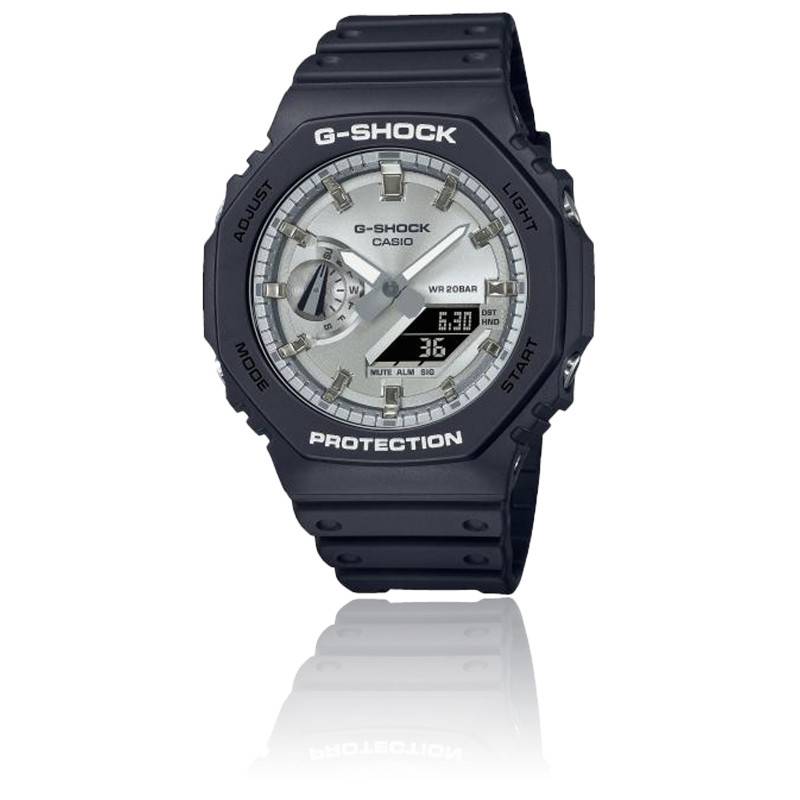 G shock sales steel silver