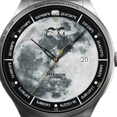Montre Lunar 1969 White Titanium - Col&MacArthur