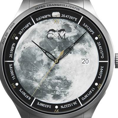 Montre Lunar 1969 White Acier - Col&MacArthur