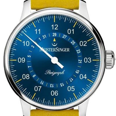 Perigraph 43mm S-AM1018/B Watch - MeisterSinger