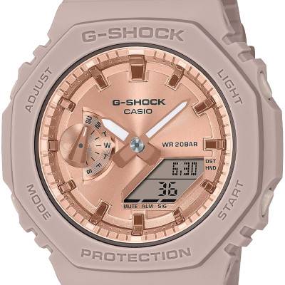 Montre S-Series Pink Gold Metallic Dial GMA-S2100MD-4AER - Casio G-Shock