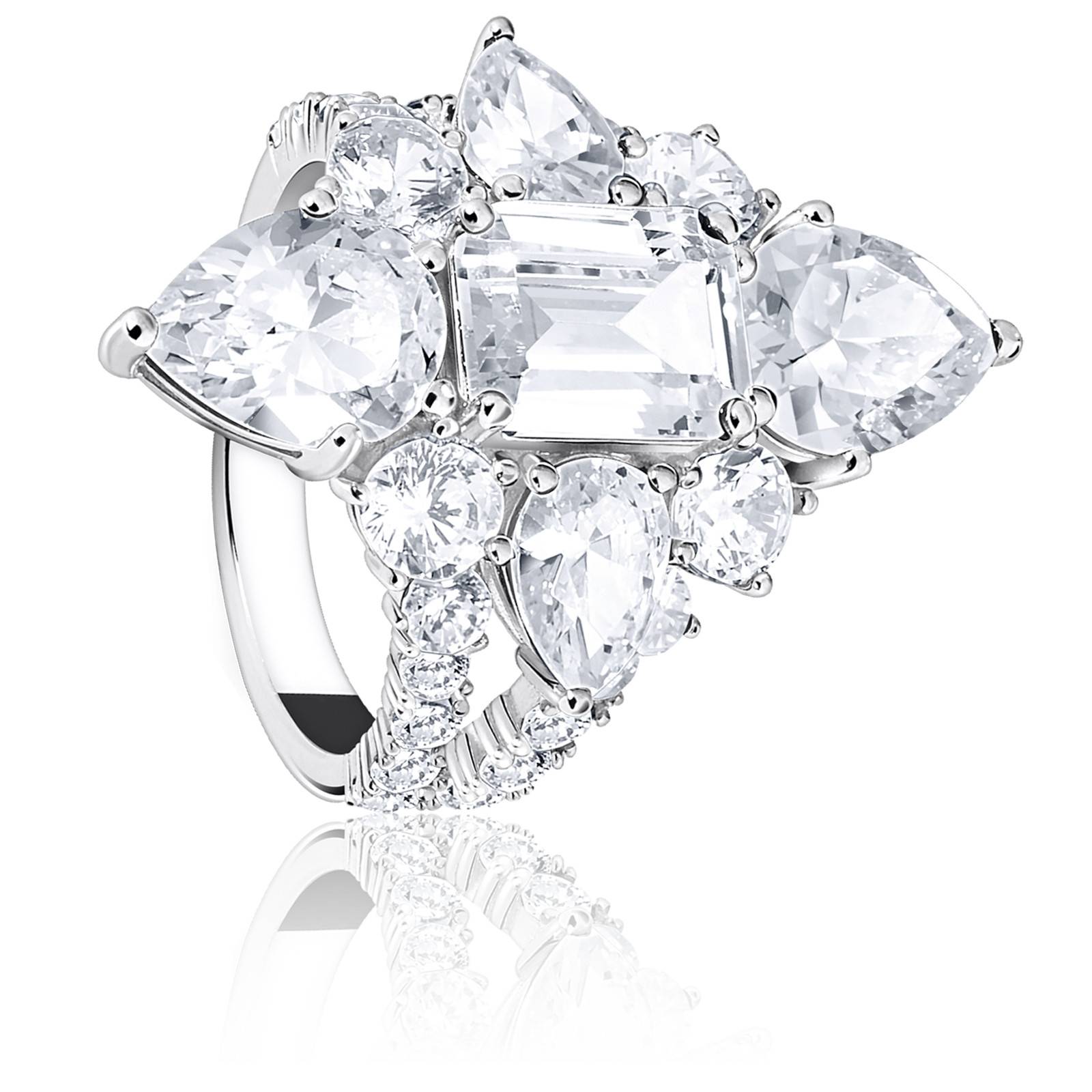 Bague Cocktail en Argent 925 TR2441 051 14 Thomas Sabo Ocarat