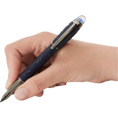 StarWalker SpaceBlue Resin Fountain Pen M MB130211 - Montblanc