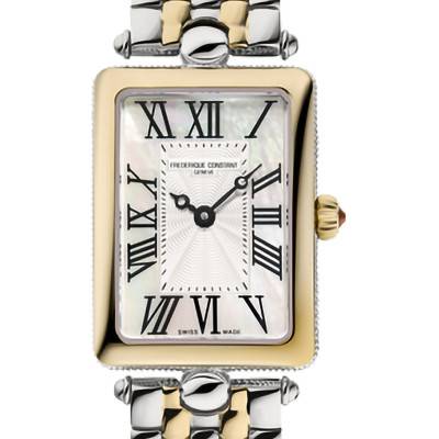 Montre Classics Art Déco Carrée FC-200MPW2AC3B - Frédérique Constant