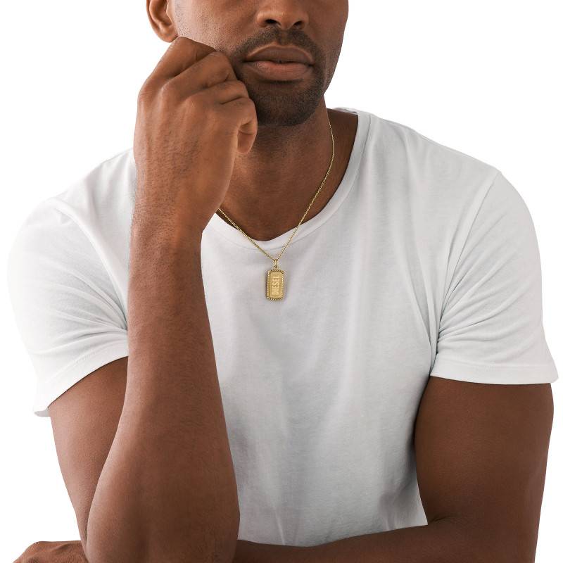 Dog Tag Personnalisable En Acier Inoxydable - Gravure Photo Et Texte, Médaille Identification