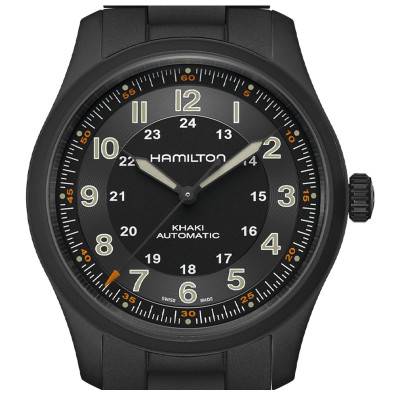 Khaki Field Titanium Auto Watch H70215130 - Hamilton