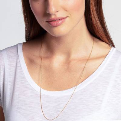 Chaîne Forçat Update en Plaqué Or Jaune - KE1105-413-39, Largeur 1,00 mm - Thomas Sabo