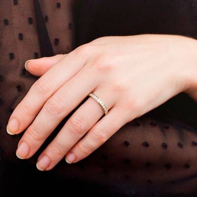 Alliance Anténor en Or Jaune 750 & Diamants GSI2 0,40 ct - Alliantine