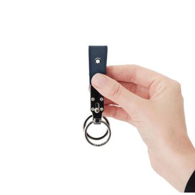 Porte-clés Sartorial Key Fob Loop Bleu 131735 - Montblanc