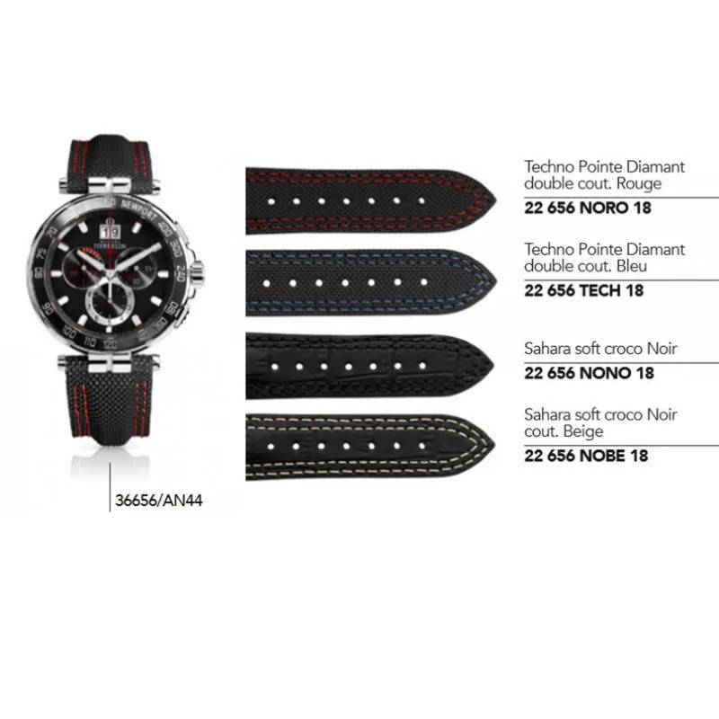 Leather and Nylon Watch Straps for the 36656 Series - Herbelin