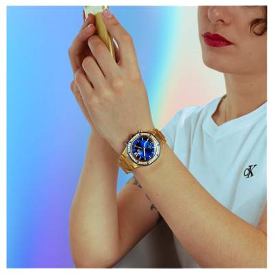 Montre Connected Bleue 18925/2 - Lotus