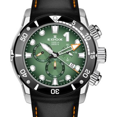 Montre CO-1 Chronograph 10242-TIN-VIN - Edox