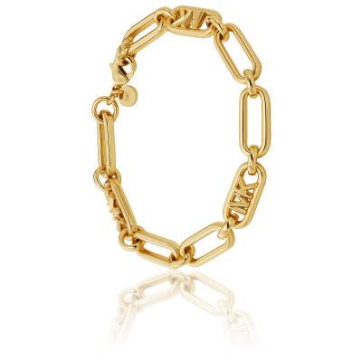 Bracelet MK Statement Link Plaqué Or Jaune, Longueur 19 cm - Michael Kors