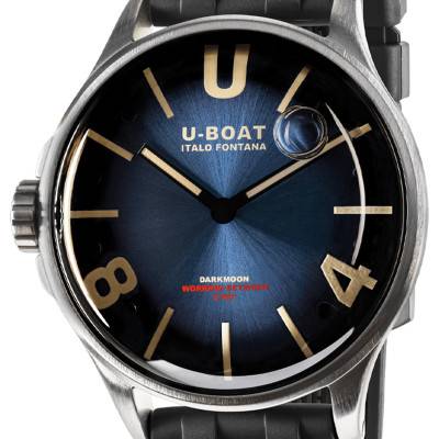 Darkmoon Blue SS Men's Watch 9021 - U-Boat