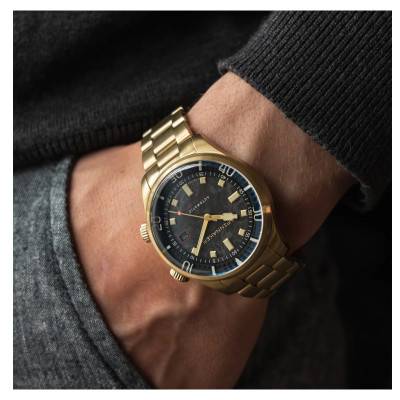 Montre Bradner Automatic Bascom Limited Edition Medallion Carbon SP-5111-22 - Spinnaker